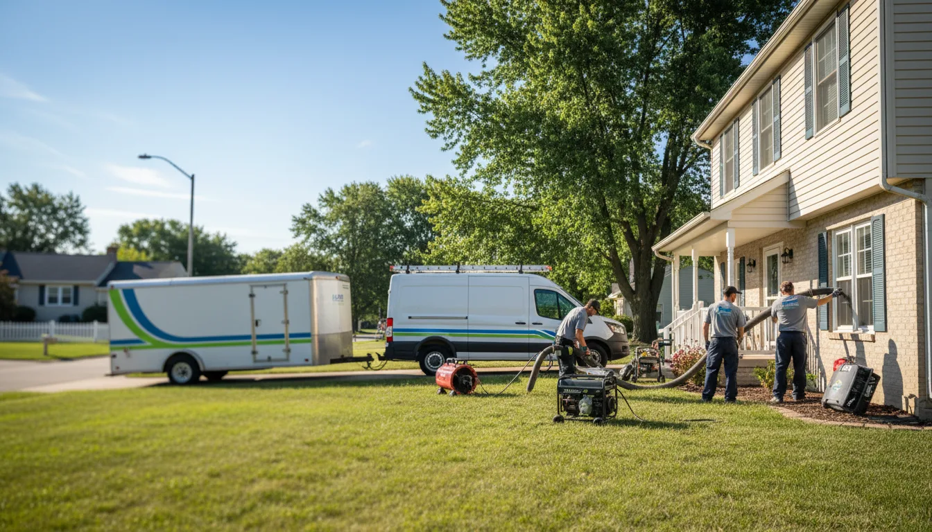 Flooded Basement Restoration And Cleanup With Repair in Rowdy, KY near me
